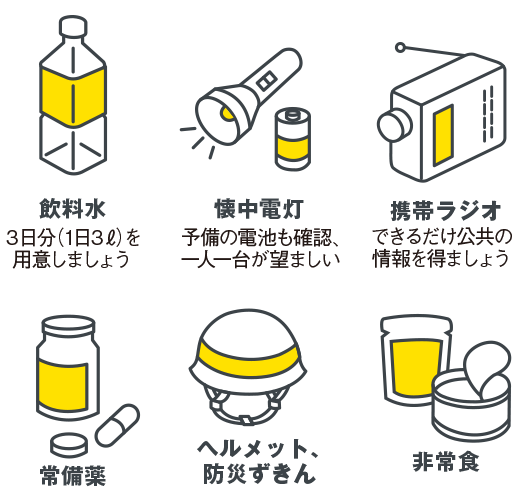 最低限必要なもの