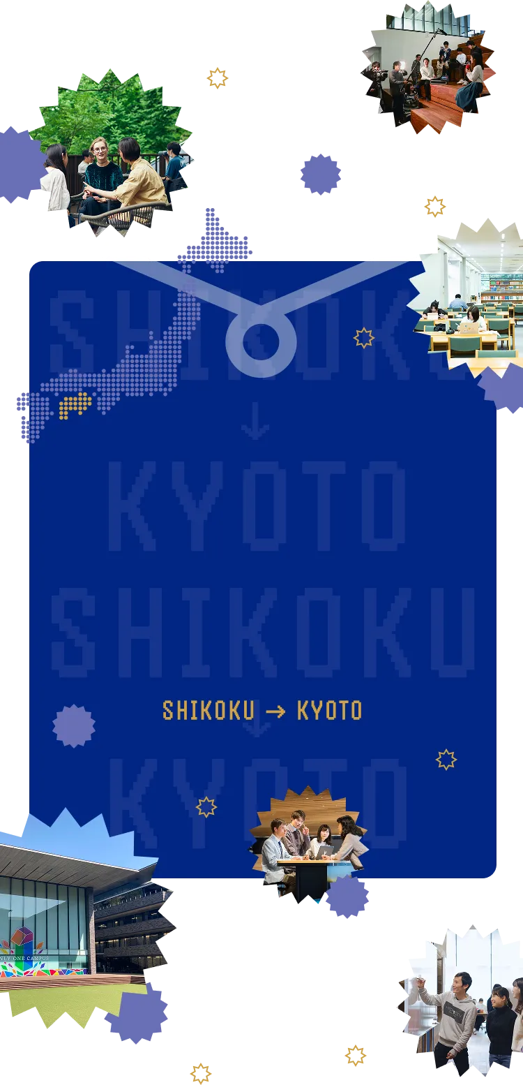 SHIKOKU → KYOTO