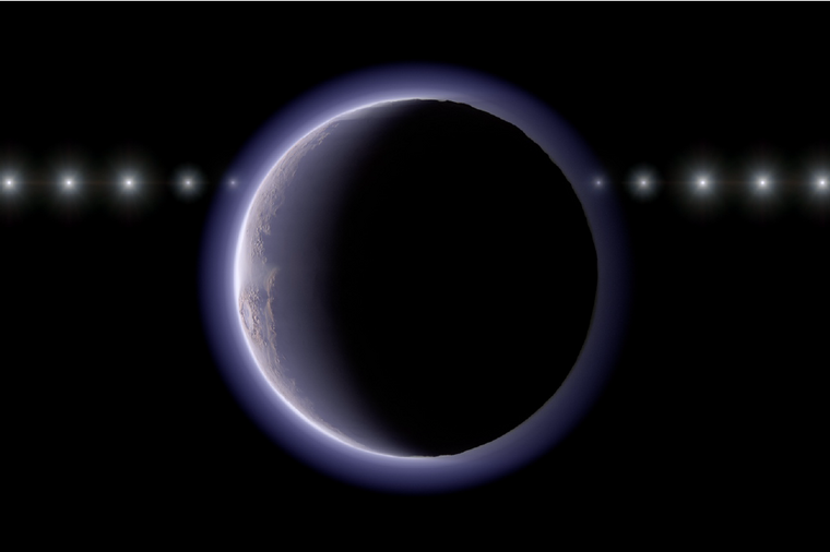 冥王星以外で初めて、太陽系外縁天体に大気を発見