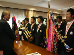 ヨット部 琵琶湖インカレ07 総合優勝 京都産業大学