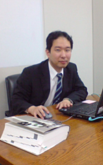 公認会計士の鹿取丈士さん 公認会計士の鹿取丈士さん