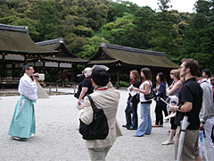 上賀茂神社を見学