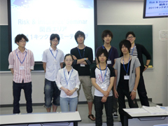 全国学生保険学ゼミナール(関西エリア)を諏澤ゼミ学生が主催 全国学生保険学ゼミナール(関西エリア)を諏澤ゼミ学生が主催