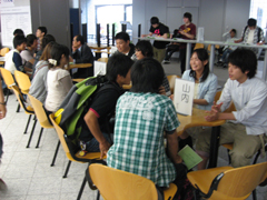 「演習I」合同ゼミ質問会が開催されました 「演習I」合同ゼミ質問会が開催されました