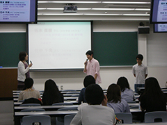 4年次生が在学留学の体験談を語ってくれた
