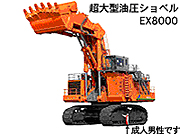 超大型油圧ショベル