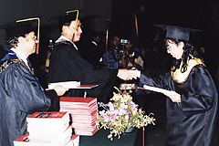 大学院卒業式