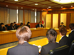 田坂幾太 京都府議会議員からも履修生にメッセージ。
