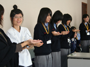 台湾の高校生が本学を訪問!