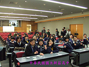 台湾の高校生が本学を訪問!