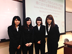 鈴木孝明ゼミ(心理言語学)の4年次生が学会で発表しました 鈴木孝明ゼミ(心理言語学)の4年次生が学会で発表しました