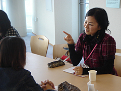 日本語実践会話ボランティアとしてサポートしました