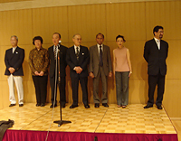 インドネシア語専修同窓会の模様