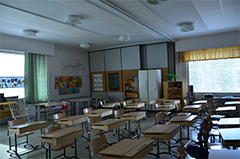フィンランド小学校 教室内