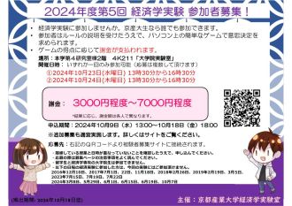 2024年度第5回経済学実験