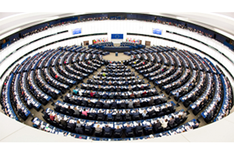 欧州議会議場(EU HPより)
