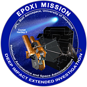 NASA/EPOXIミッションのロゴマーク NASA/EPOXIミッションのロゴマーク