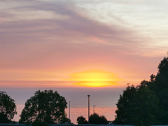 San Diegoの夕焼け
