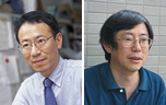 工学部の黒坂教授・寺地教授 工学部の黒坂教授・寺地教授