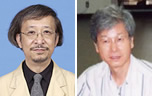 理学部岡田教授、工学部外山教授 理学部岡田教授、工学部外山教授