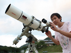 星空観望会を通じた地域交流