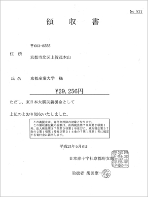 「箕面みつばちプロジェクト」における義援金総額の報告 「箕面みつばちプロジェクト」における義援金総額の報告