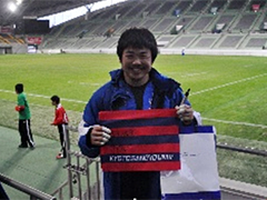 スーパーラグビーに挑戦する田中さん