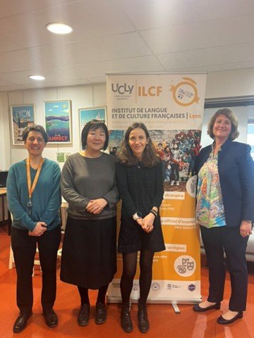 リヨン・カトリック大学をフランス語専攻の長谷川 晶子 准教授が訪問しました