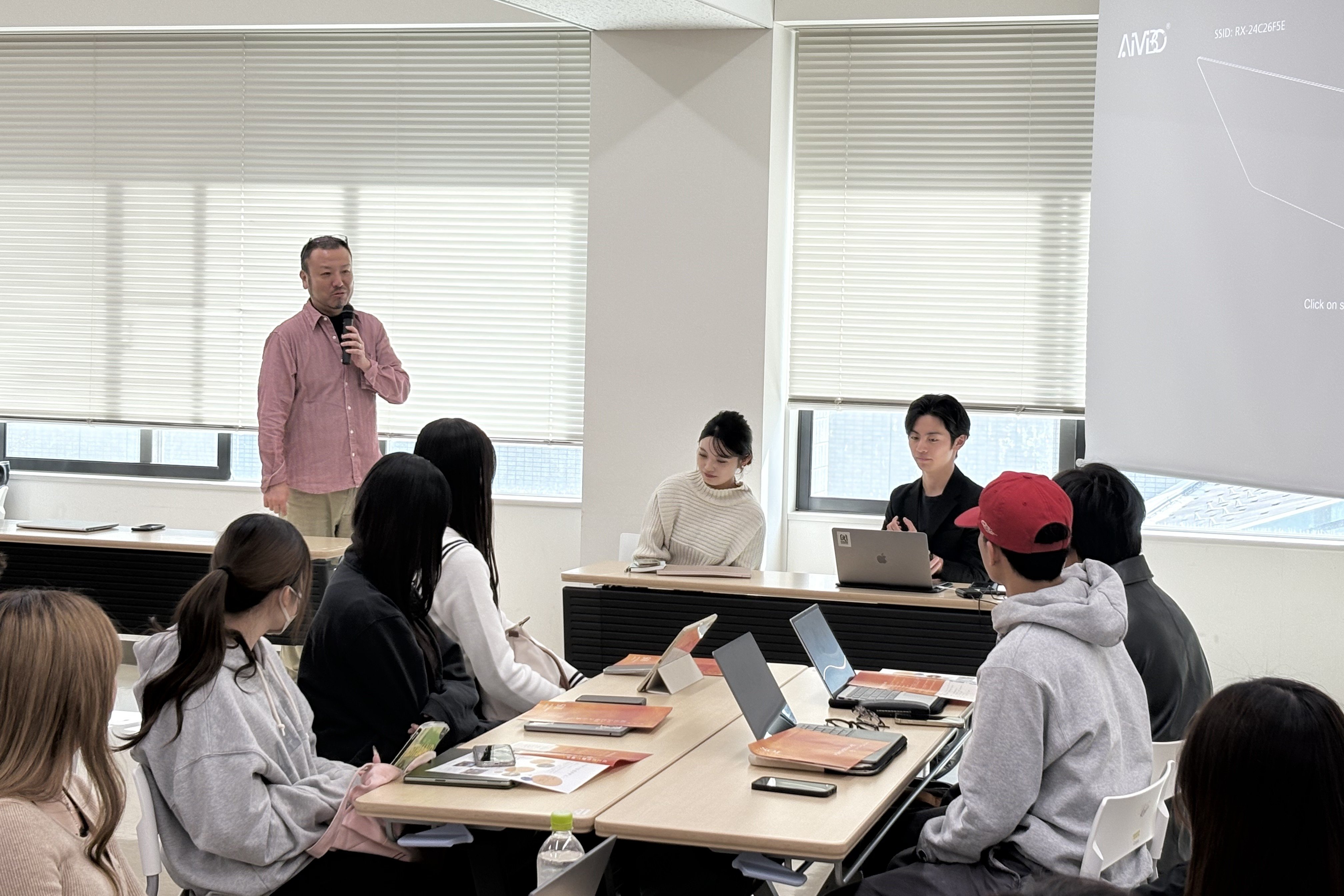 経営学部 宮永ゼミで学生ベンチャーSOIが特別講義！「AIを使いこなす大学生へ」