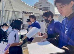 金光ゼミ　岡山芸術交流のパブリック・プログラムで「思考地図」を作成