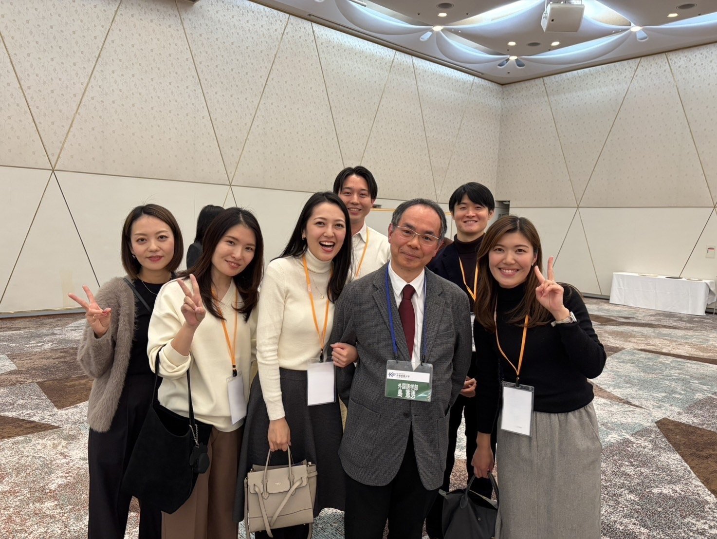 ドイツ語を学んだ卒業生アドバイザーが京都産業大学創立60周年記念の「OB・OG交流フェス」に集結してくれました！