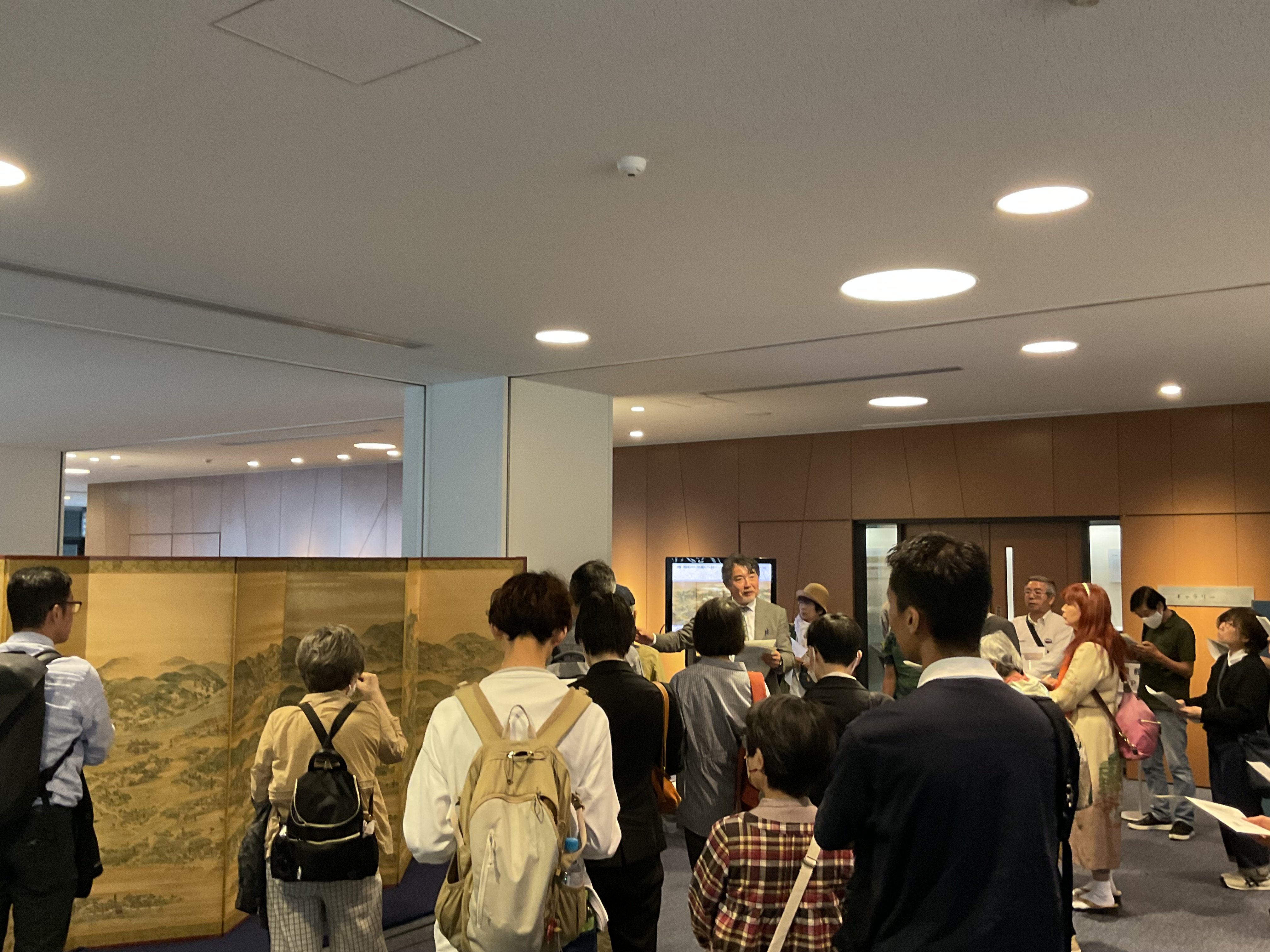 洛外図屏風の展示解説