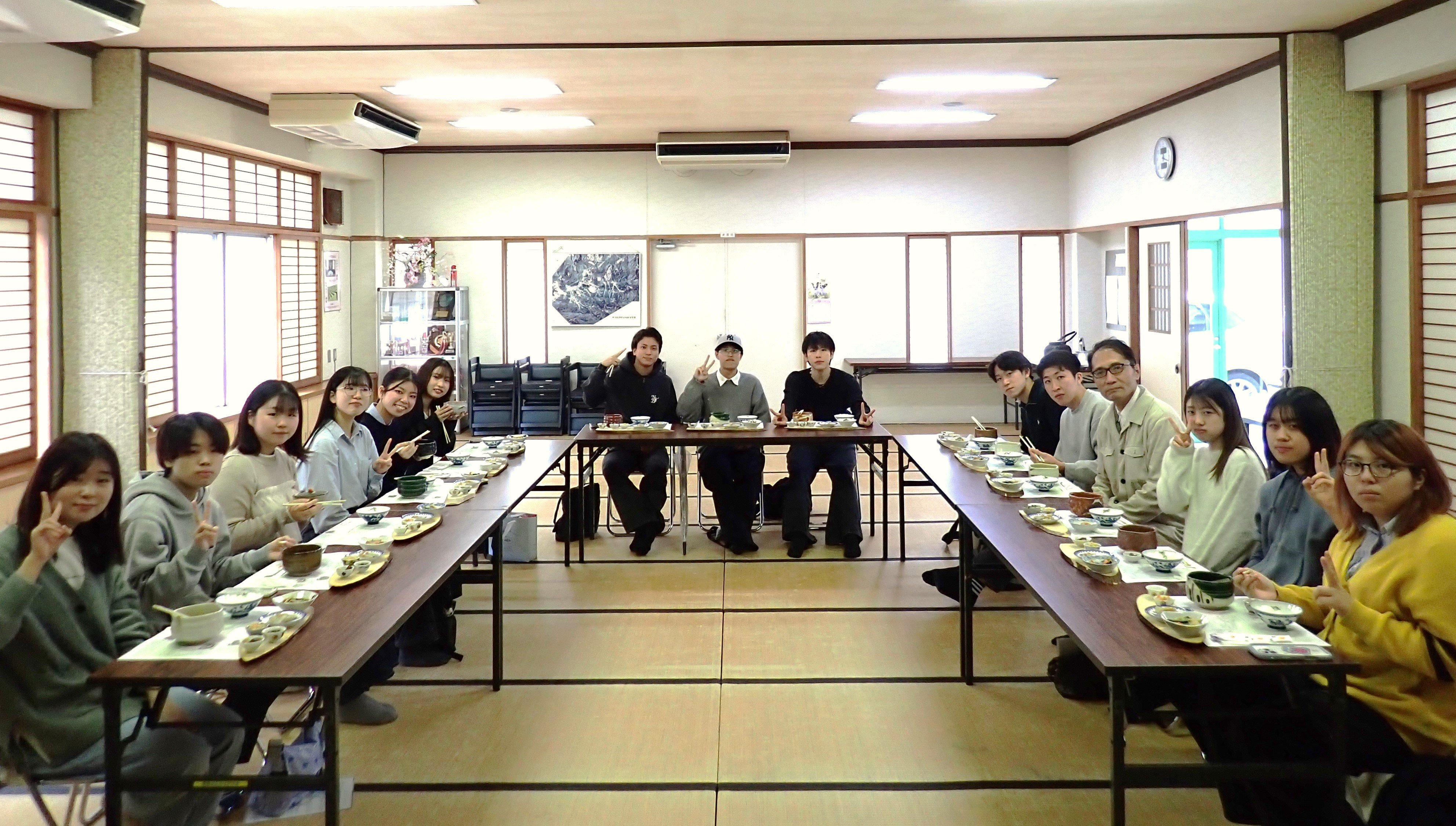 茶汁定食をいただきました