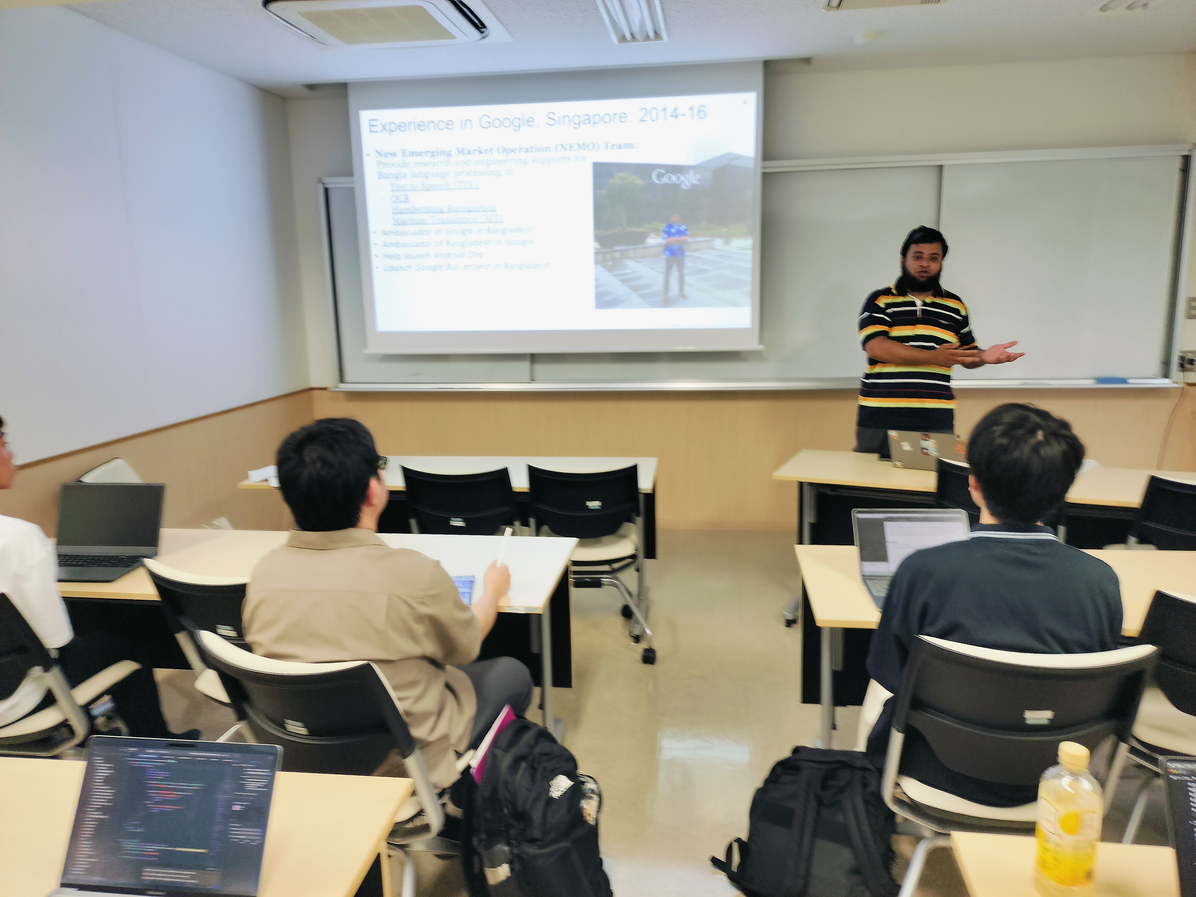 最先端のAI研究に関する学内セミナーを開催しました