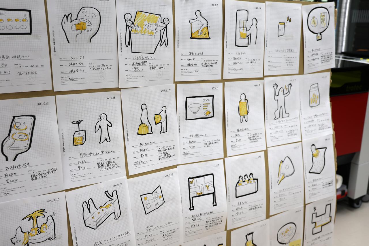 食ING｜動 Vol.2 「アイデアスケッチ」で発想を広げる