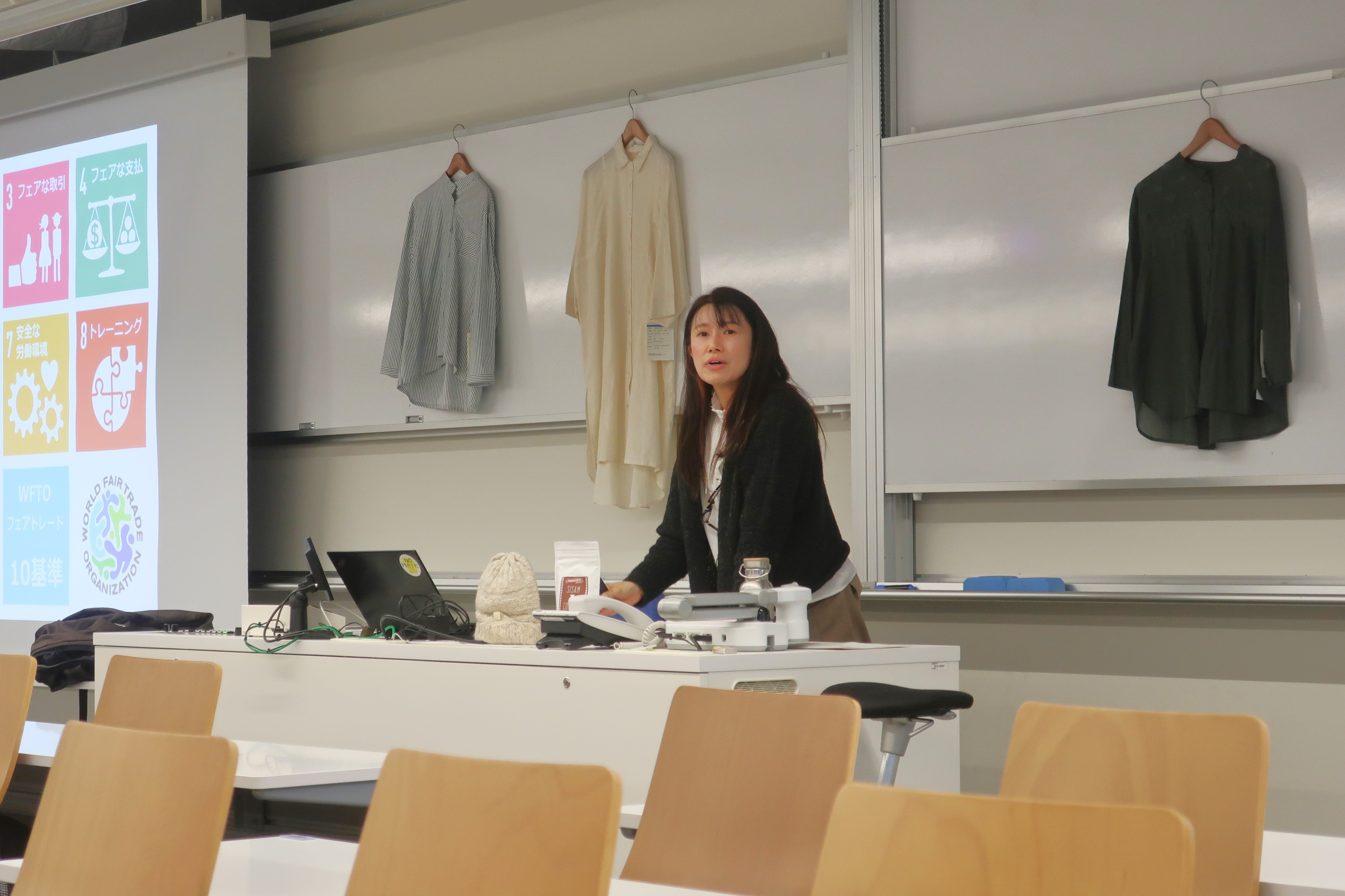 「お買い物とはどんな社会に一票を投じるかということ」－フェアトレードにおける生産者と消費者のつながりについての学び