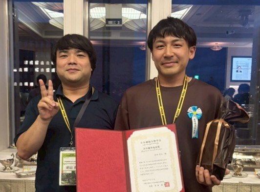 第78回日本細胞生物学会大会において、生命科学研究科 潮田研究室の和田 匠太さん(博士後期課程)が若手優秀発表賞を受賞しました。