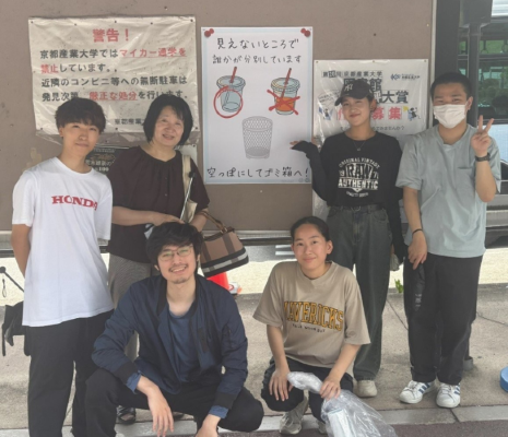 あなたのゴミを分別する人がいます－受講学生による啓発活動ー