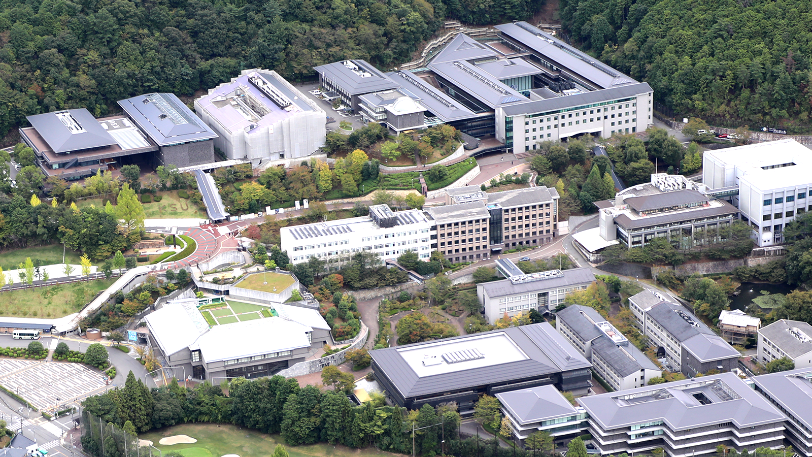 京都産業大学 空撮