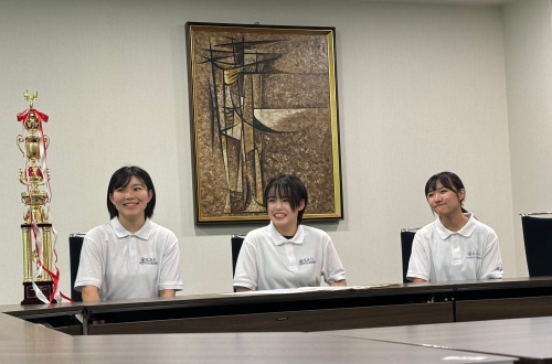 受賞メンバー3人