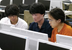 国内予選当日の様子。
