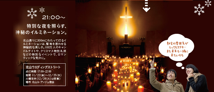 21:00`ʂȖƂ炷A_̃C~l[VB