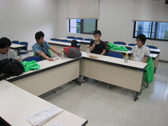 清掃活動の様子