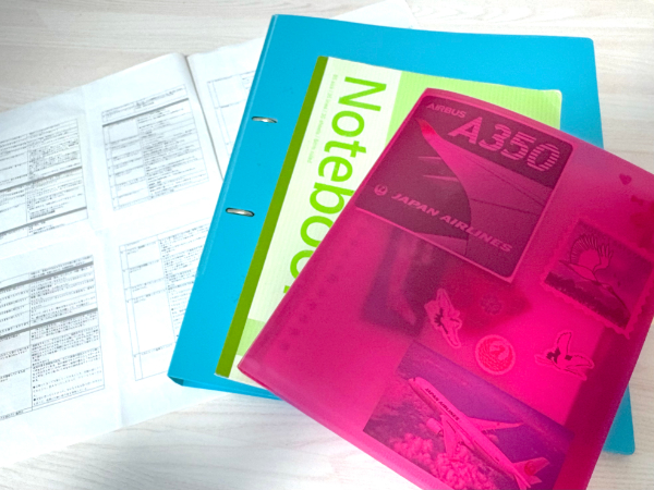 自己分析に使用していたノート。