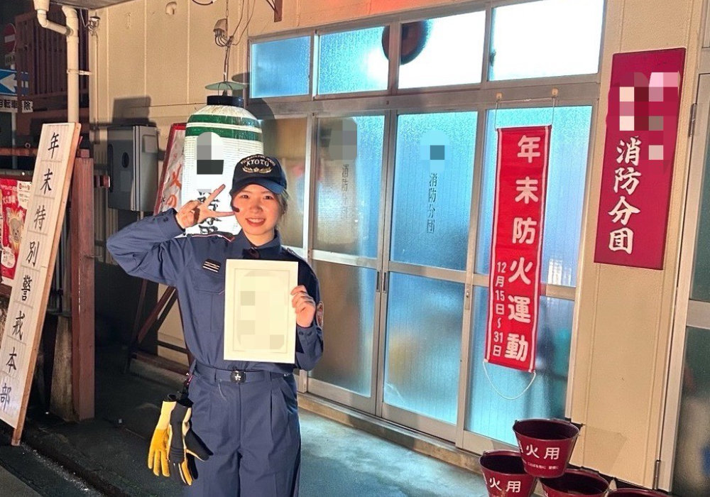 経営学部1年次の薄井 風佳さん