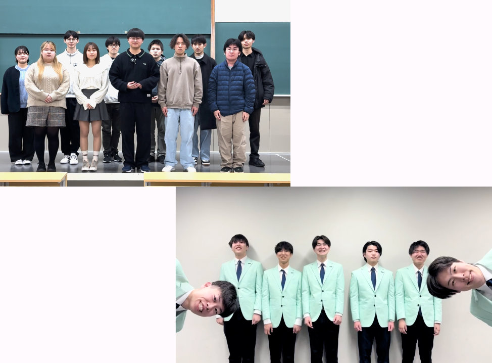 混声合唱部とグリークラブ