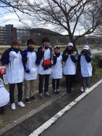 京都マラソン2016」で約200人の学生が大活躍！ | 京都産業大学